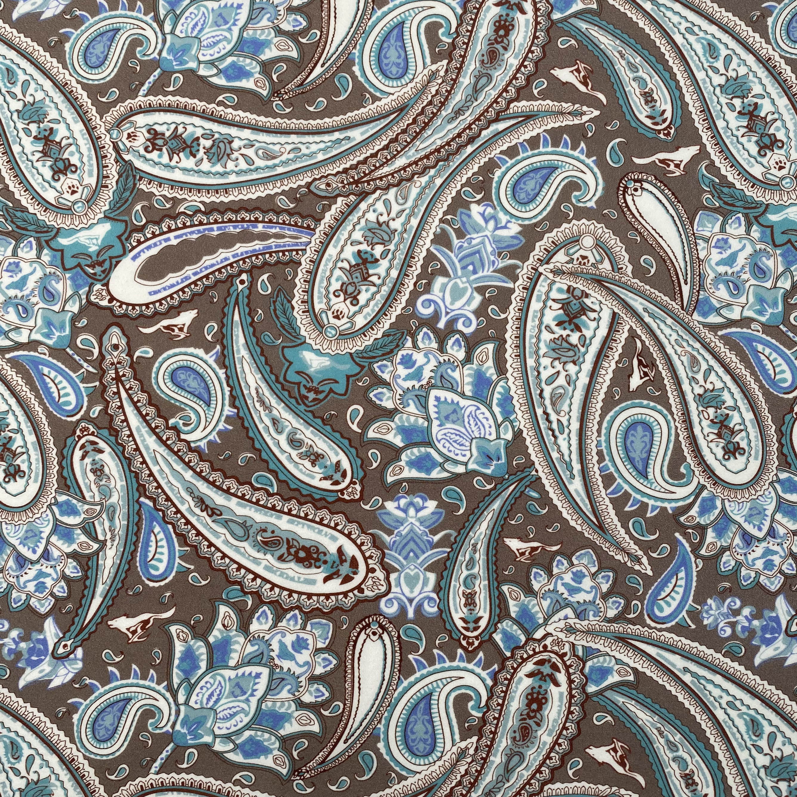 PAVUS PLUMA PRINTED NYLON FABRIC